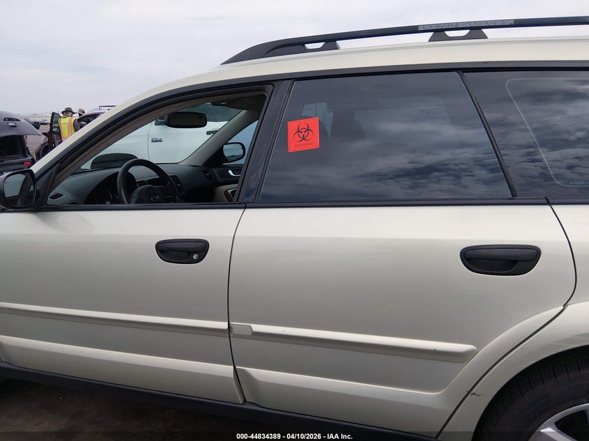 2006 Subaru Outback 2.5I VIN: 4S4BP61C167362365 Lot: 44834389