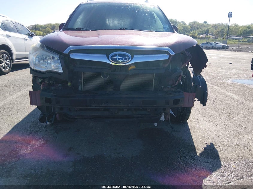 2014 Subaru Forester 2.5 2.5I Limited red Lot 111044834451 Vin JF2SJAJC7EH430414