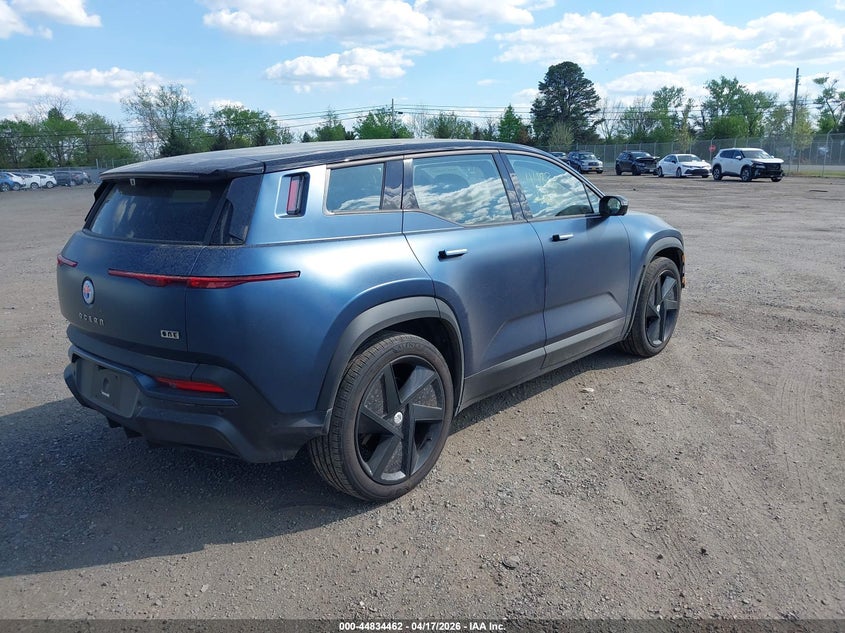 Vin: vcf1zbu20pg006075, lot: 45331760, fisker ocean one 20234