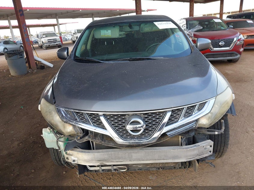 2013 Nissan Murano S VIN: JN8AZ1MWXDW318097 Lot: 44834468