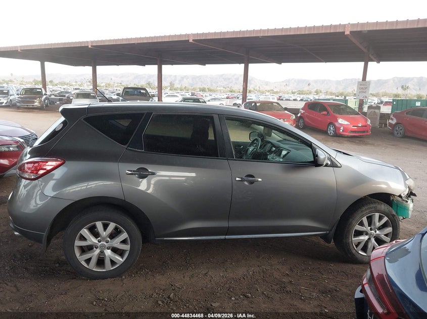 2013 Nissan Murano S VIN: JN8AZ1MWXDW318097 Lot: 44834468