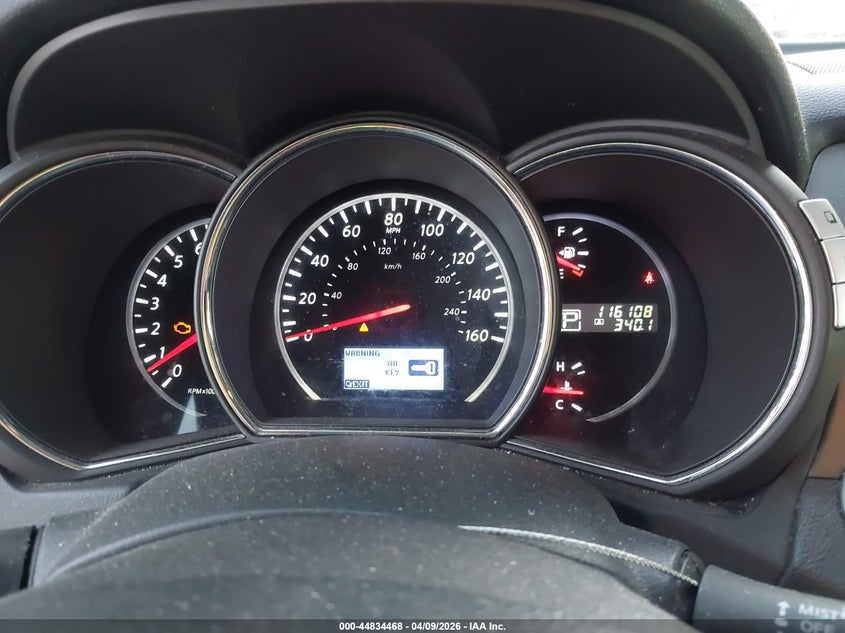 2013 Nissan Murano S VIN: JN8AZ1MWXDW318097 Lot: 44834468