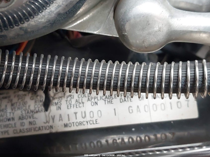 1986 Yamaha Xv1100 (Virago 1100) VIN: LOT-1-44834472 Lot: 44834472