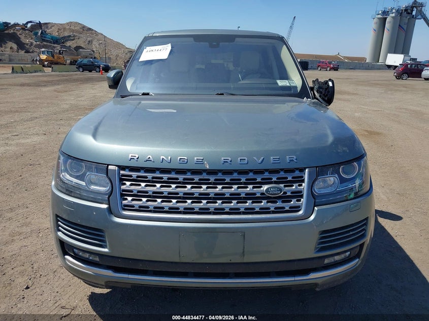 2016 Land rover RANGE ROVER 5.0 5.0L V8 Supercharged grey Lot 111044834477 Vin SALGS2EF3GA245986