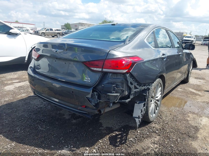 Vin: kmhgn4jf8ju240316, lot: 45331790, genesis g80 5.0 ultimate 20184