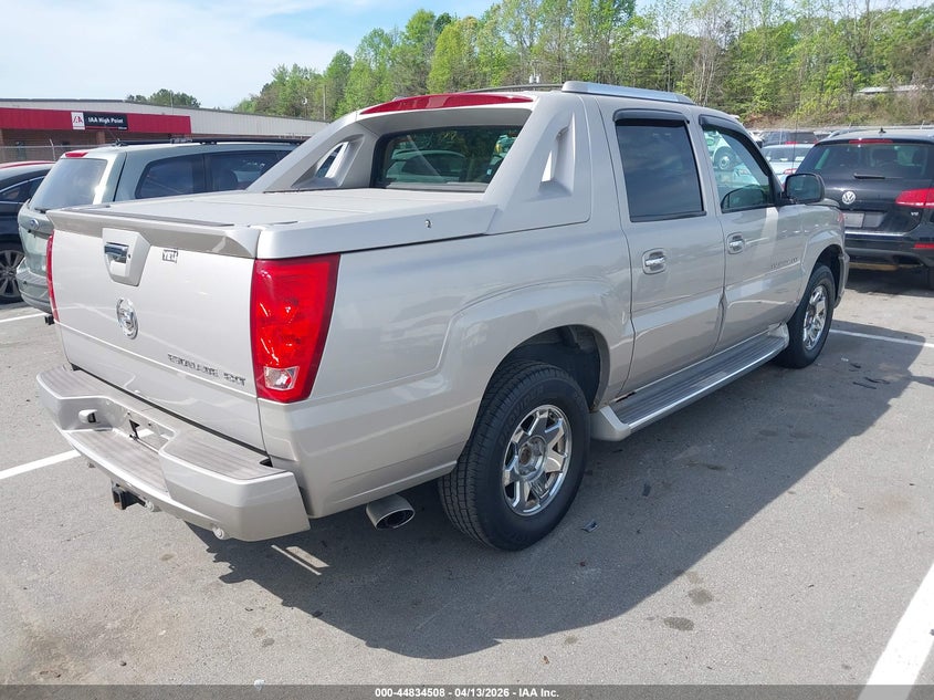 2004 Cadillac Escalade Ext Standard VIN: 3GYEK62N74G213423 Lot: 44834508