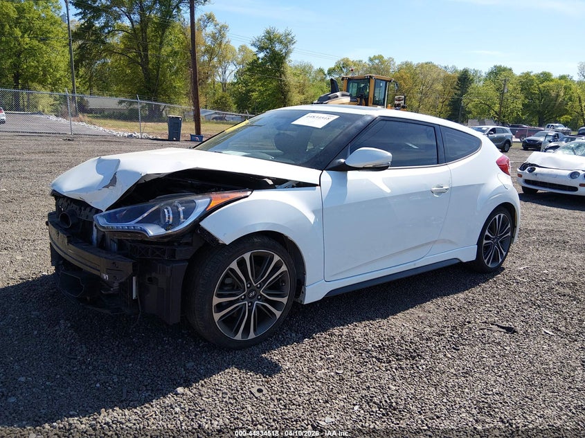 2016 Hyundai Veloster Turbo KMHTC6AE7GU269970 photo 1