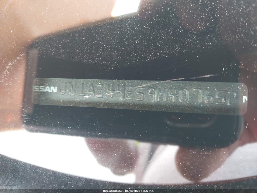 2009 Nissan 370Z Touring VIN: JN1AZ44E59M407652 Lot: 44834550