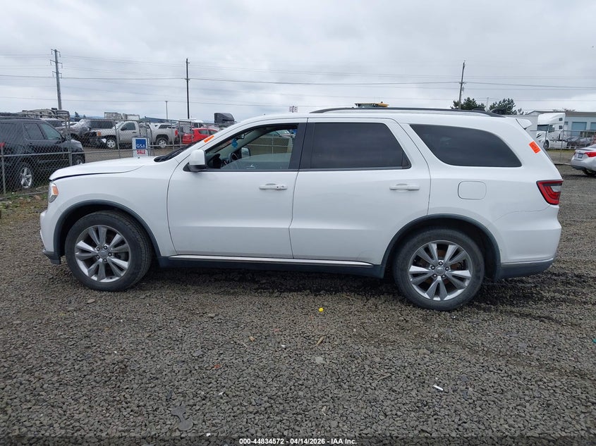 1C4RDHAGXFC764242 2015 Dodge Durango 3.6 Sxt white