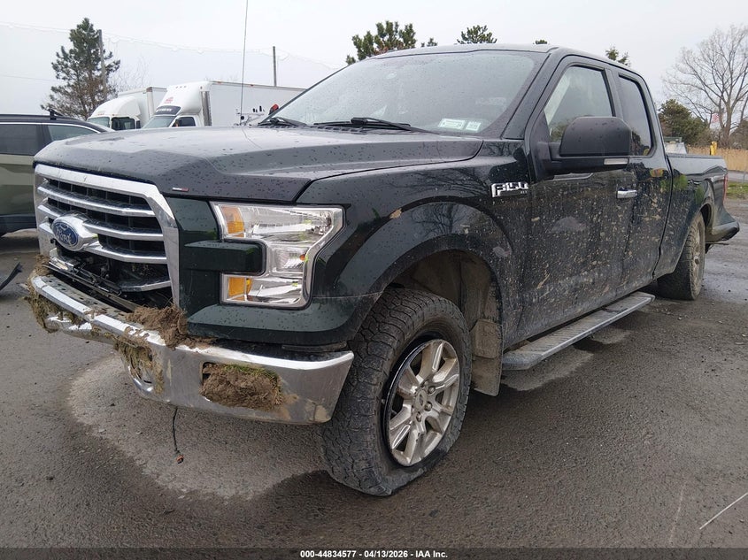 2016 Ford F-150 5.0 Xlt black Lot 111044834577 Vin 1FTFX1EF9GFB07094