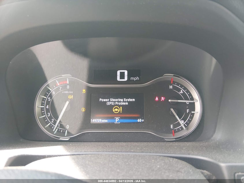 2018 HONDA PILOT auction photo 7