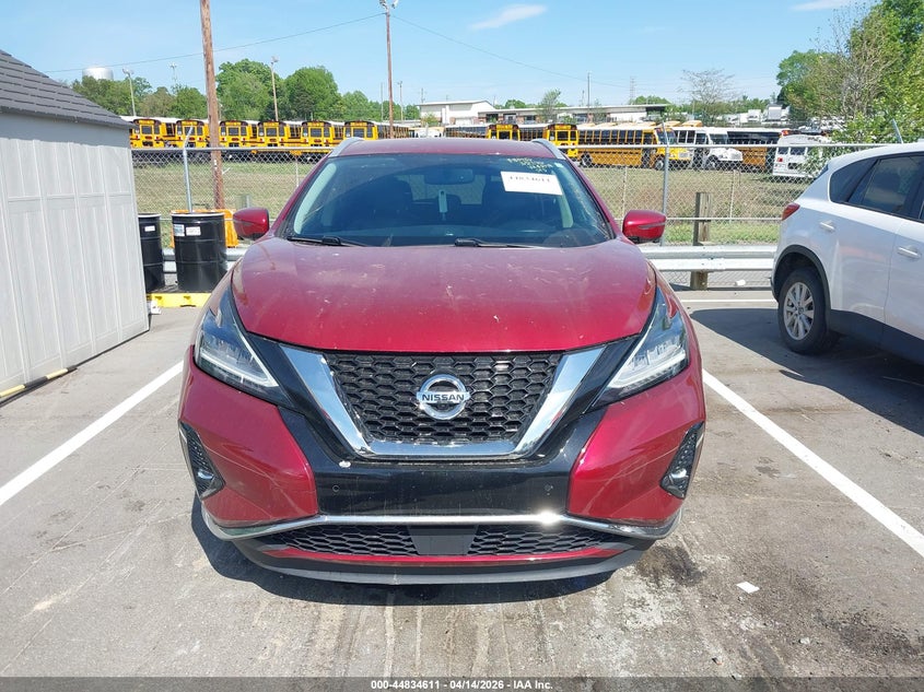 2019 Nissan Murano Sl VIN: 5N1AZ2MJ2KN162478 Lot: 44834611