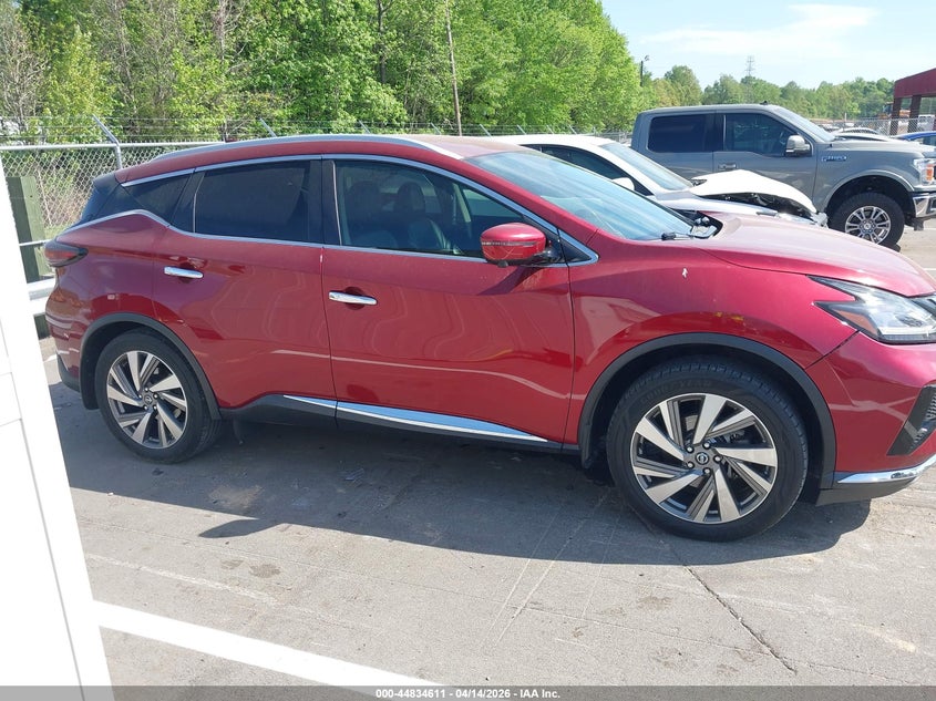 2019 Nissan Murano Sl VIN: 5N1AZ2MJ2KN162478 Lot: 44834611