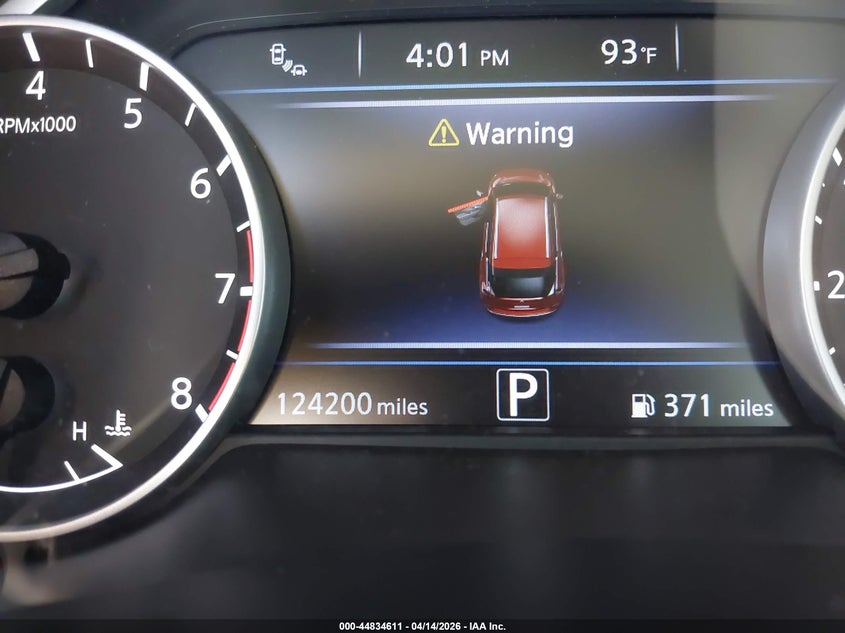 2019 Nissan Murano Sl VIN: 5N1AZ2MJ2KN162478 Lot: 44834611