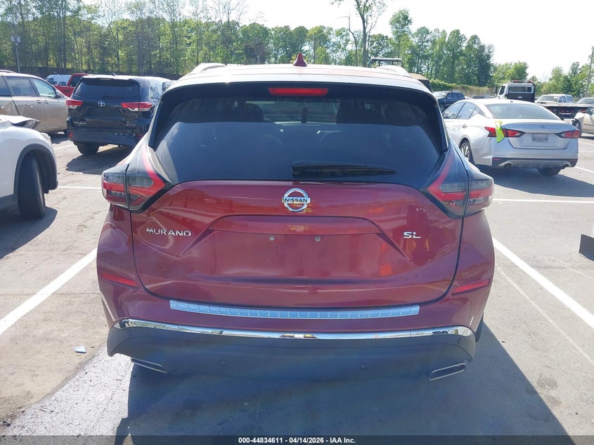 2019 Nissan Murano Sl VIN: 5N1AZ2MJ2KN162478 Lot: 44834611