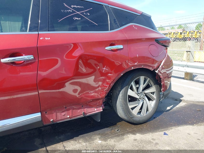 2019 Nissan Murano Sl VIN: 5N1AZ2MJ2KN162478 Lot: 44834611