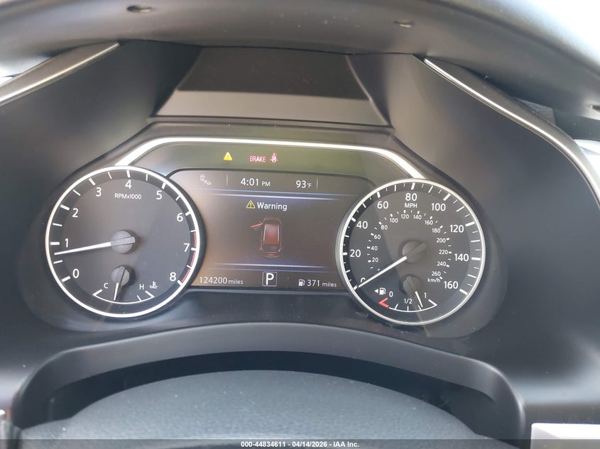 2019 Nissan Murano Sl VIN: 5N1AZ2MJ2KN162478 Lot: 44834611