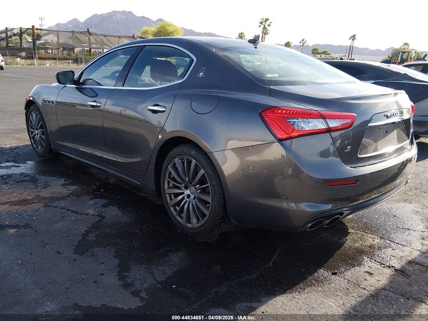 Vin: zam57ysa6j1269407, lot: 45331949, maserati ghibli s 20183