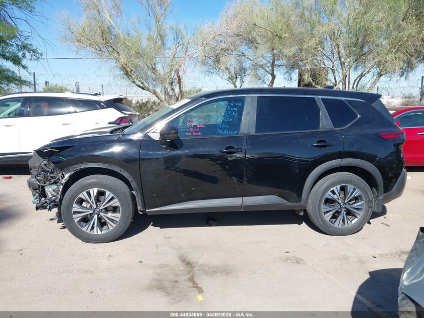 2022 Nissan Rogue Sv Fwd VIN: 5N1BT3BA3NC682235 Lot: 44834669