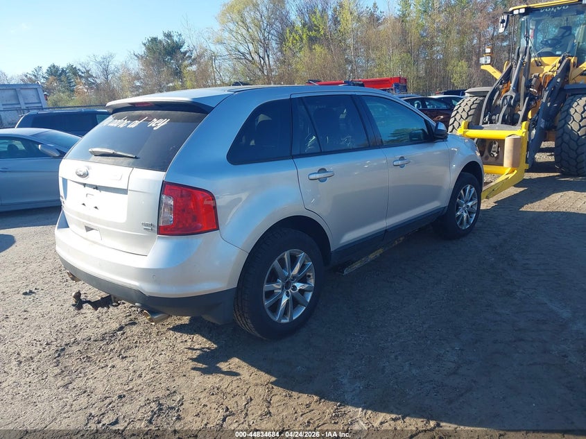 Vin: 2fmdk4jc1dbc72276, lot: 45331983, ford edge sel 20134