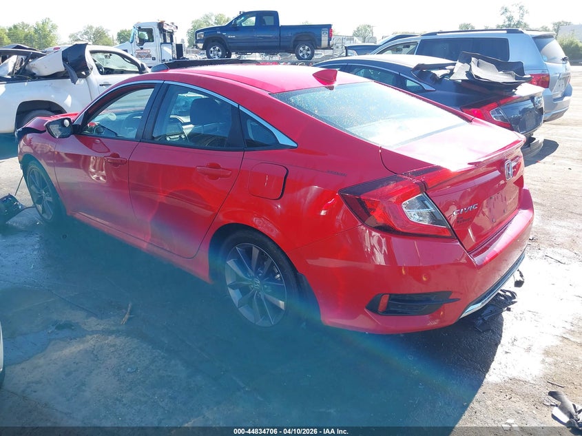 2021 HONDA CIVIC 1.5L I-4 DI, DOHC, V(VIN: 2HGFC1F37MH703963