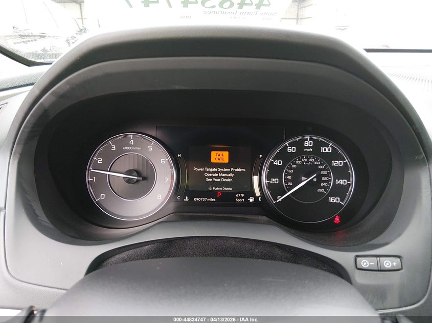 2019 Acura Rdx Standard VIN: 5J8TC2H34KL012654 Lot: 44834747