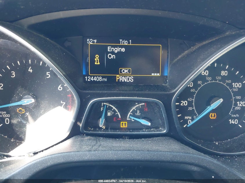 1FADP3FEXHL335459 2017 Ford Focus 1.0 Se beige