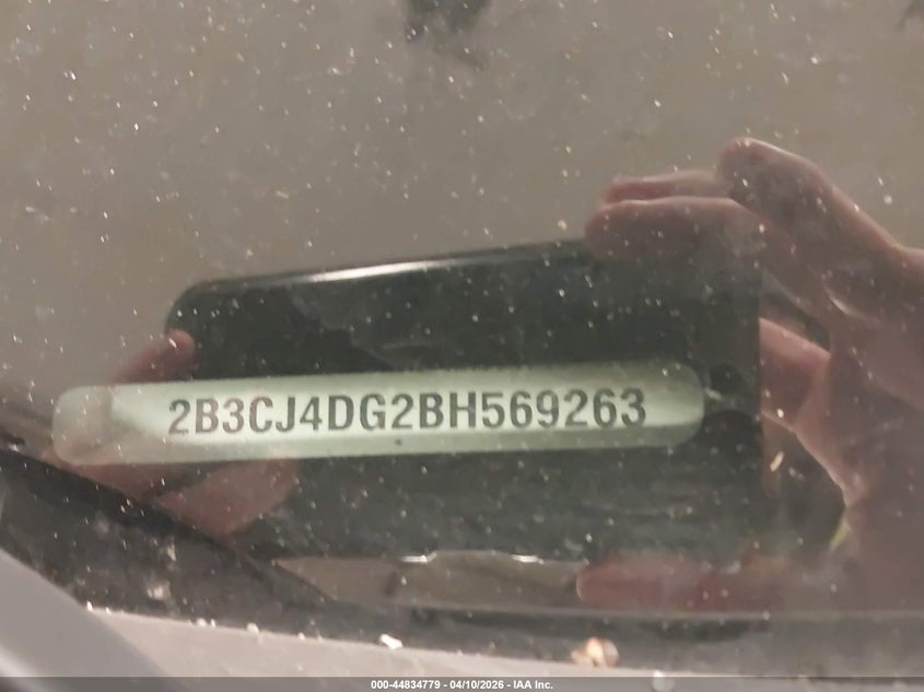 2011 Dodge Challenger Sxt VIN: 2B3CJ4DG2BH569263 Lot: 44834779