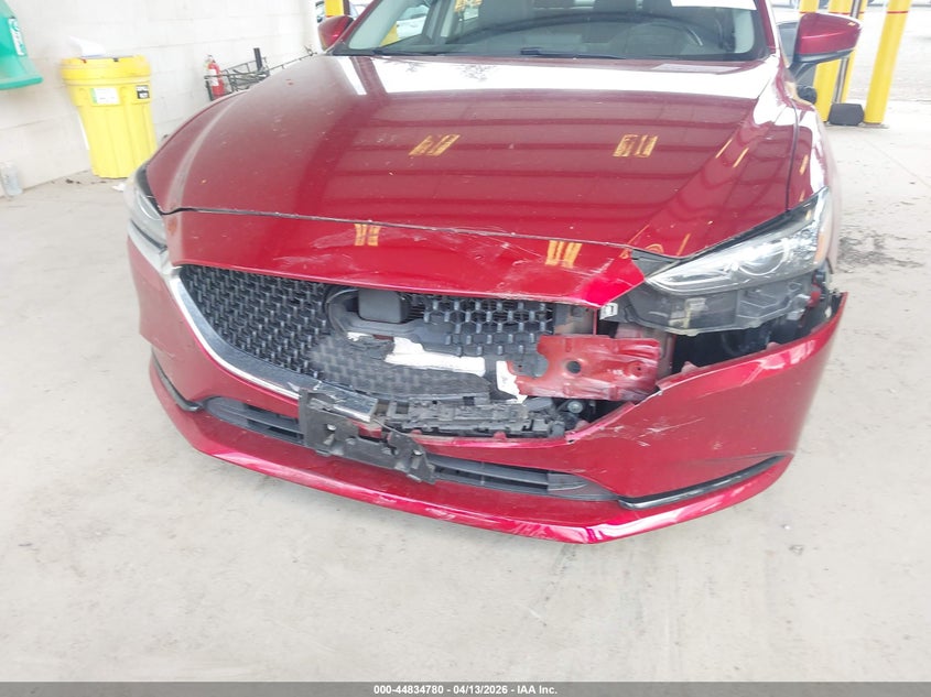 2018 Mazda 6 2.5 Azda6 Grand Touring Red Lot 111044834780 Vin JM1GL1TY8J1317968