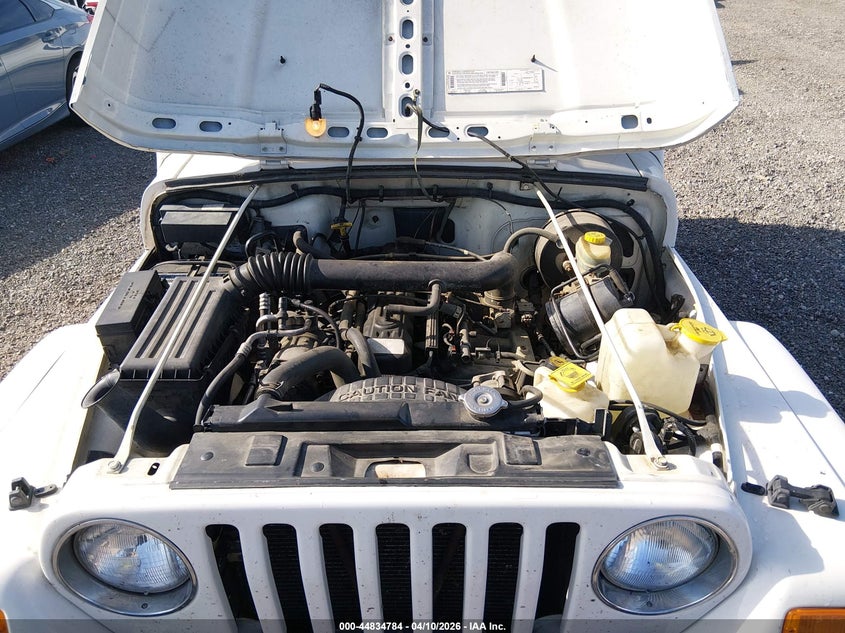 1997 Jeep Wrangler Sahara VIN: 1J4FY49S1VP496207 Lot: 44834784