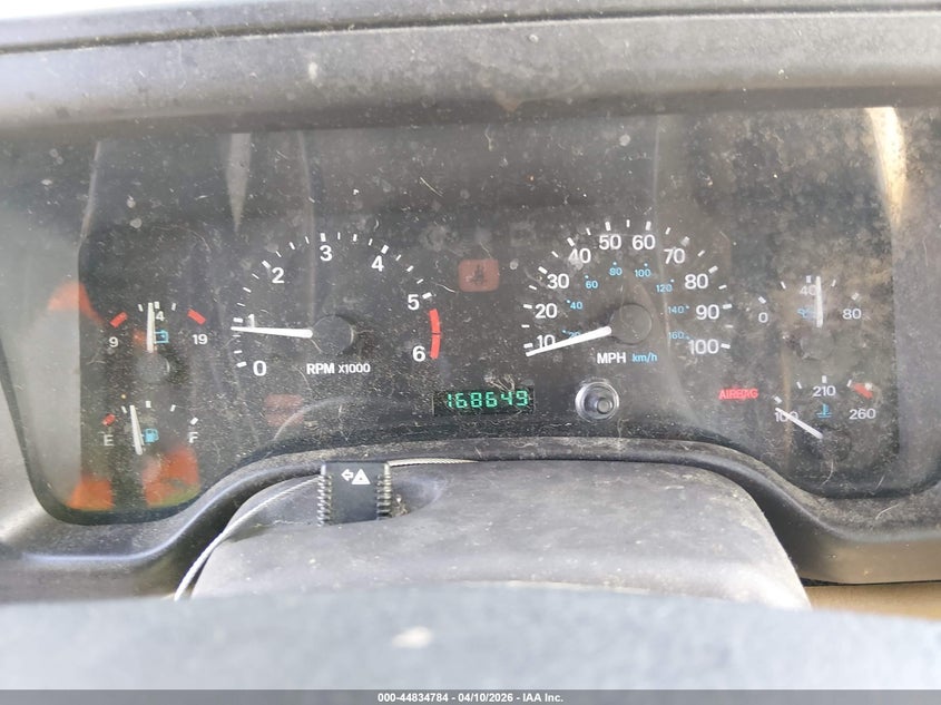 1997 Jeep Wrangler Sahara VIN: 1J4FY49S1VP496207 Lot: 44834784