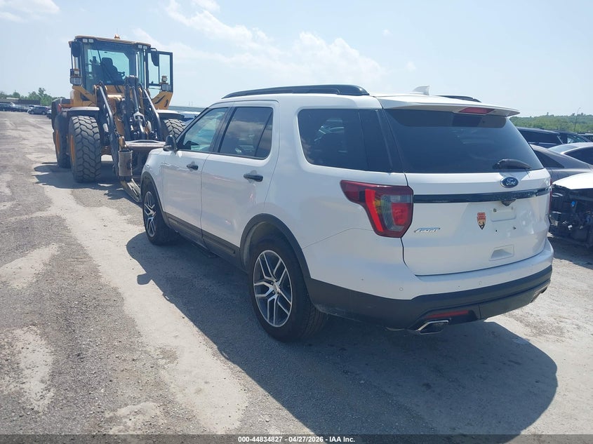 Vin: 1fm5k8gt7hge09769, lot: 45332125, ford explorer sport 20173