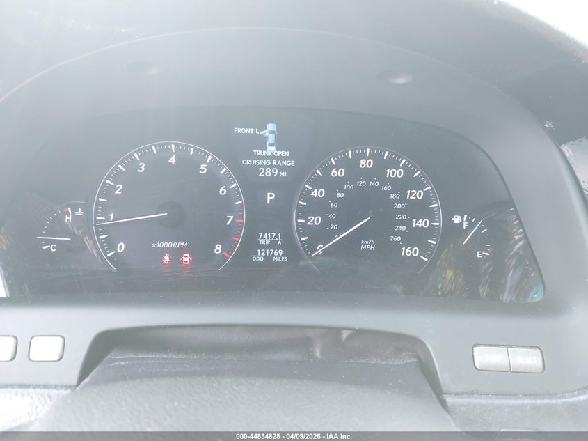 2007 Lexus Ls 460 VIN: JTHBL46F575031341 Lot: 44834828