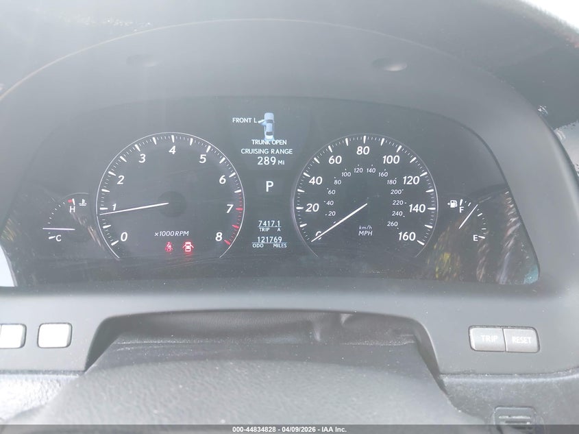 2007 Lexus Ls 460 VIN: JTHBL46F575031341 Lot: 44834828