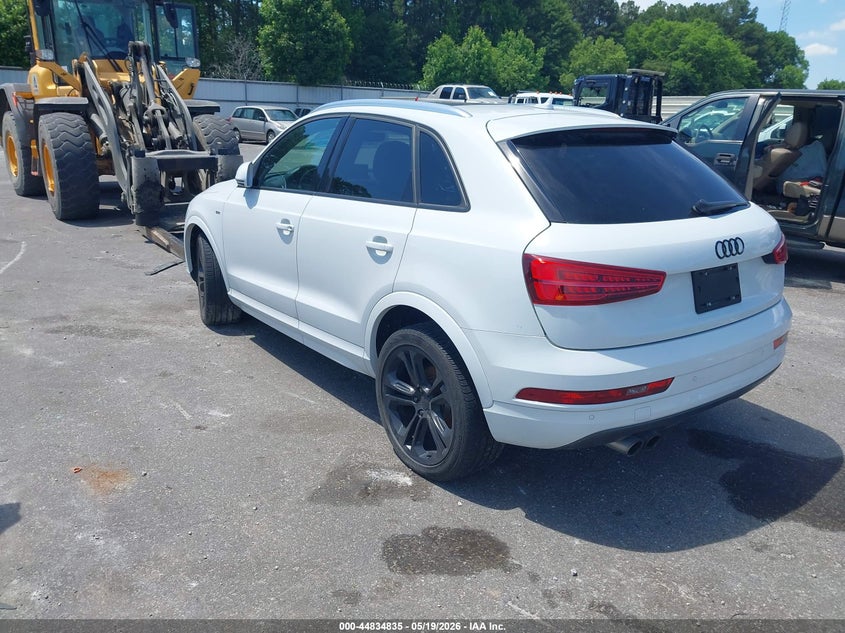 Vin: wa1jccfs0jr009214, lot: 45332133, audi q3 2.0t premium 20183