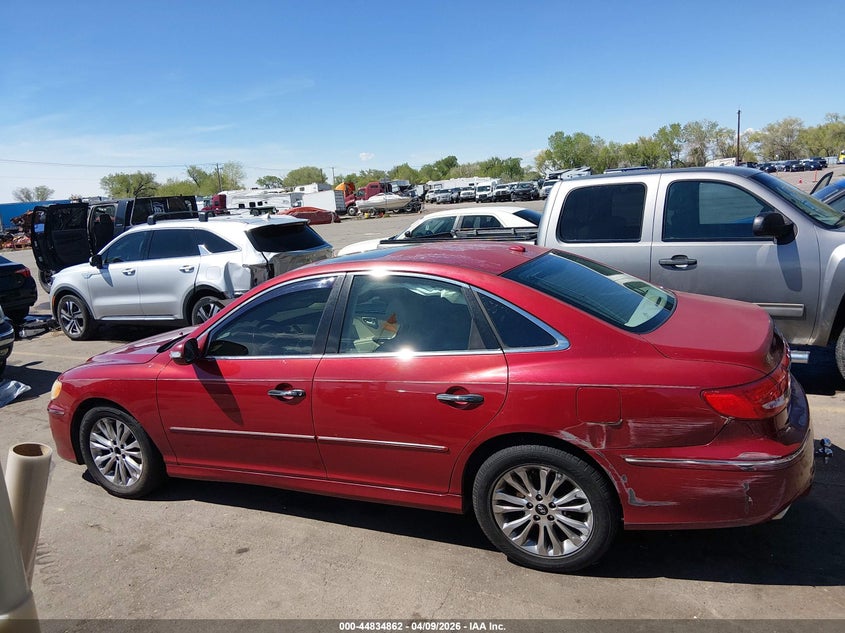 2011 Hyundai Azera Limited VIN: KMHFC4DF0BA526189 Lot: 44834862