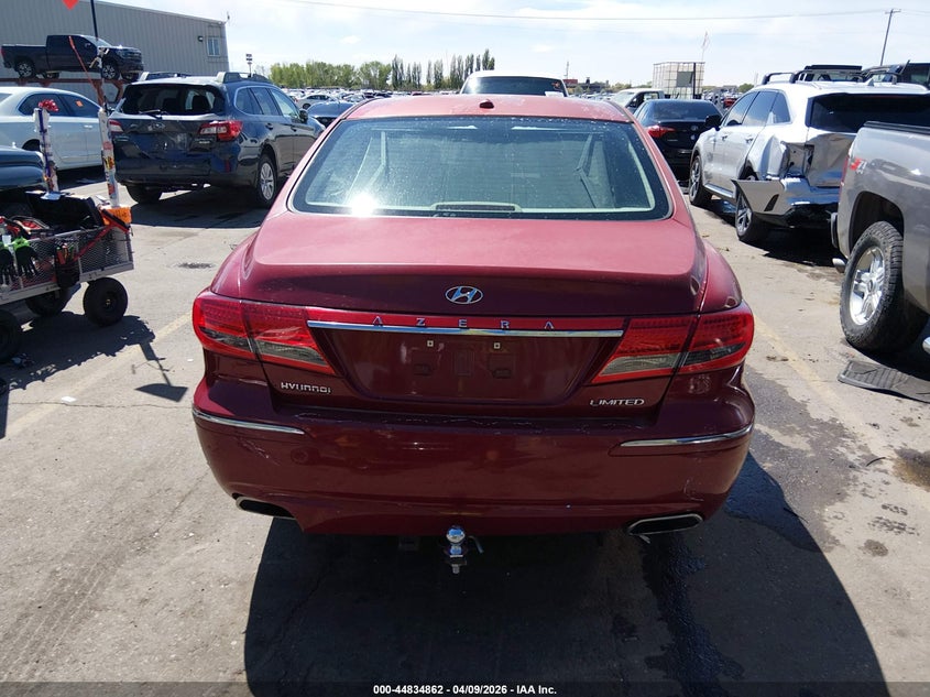 2011 Hyundai Azera Limited VIN: KMHFC4DF0BA526189 Lot: 44834862