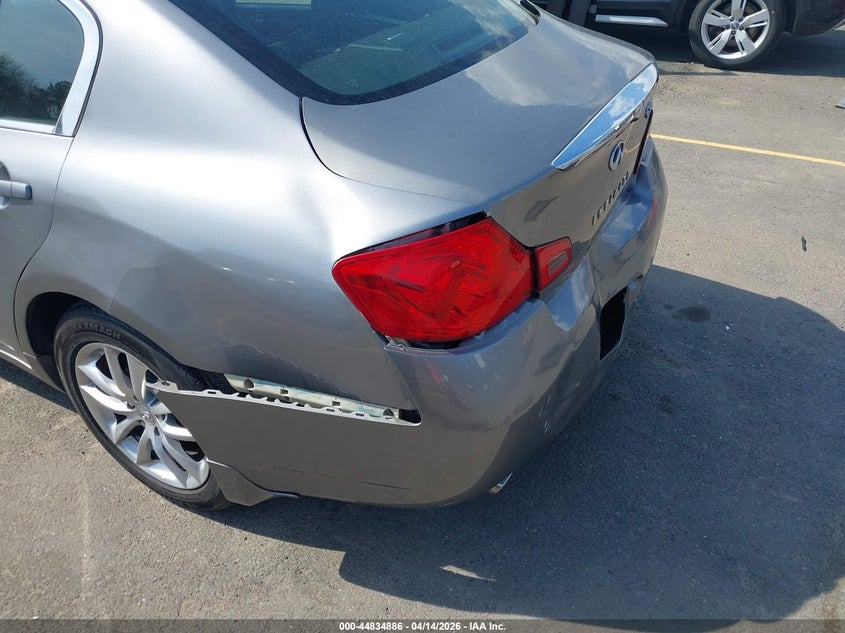 2009 Infiniti G37X VIN: JNKCV61F19M361276 Lot: 44834886