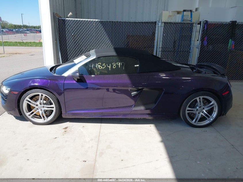 2011 Audi R8 5.2 VIN: WUAVNAFG9BN000475 Lot: 44834897
