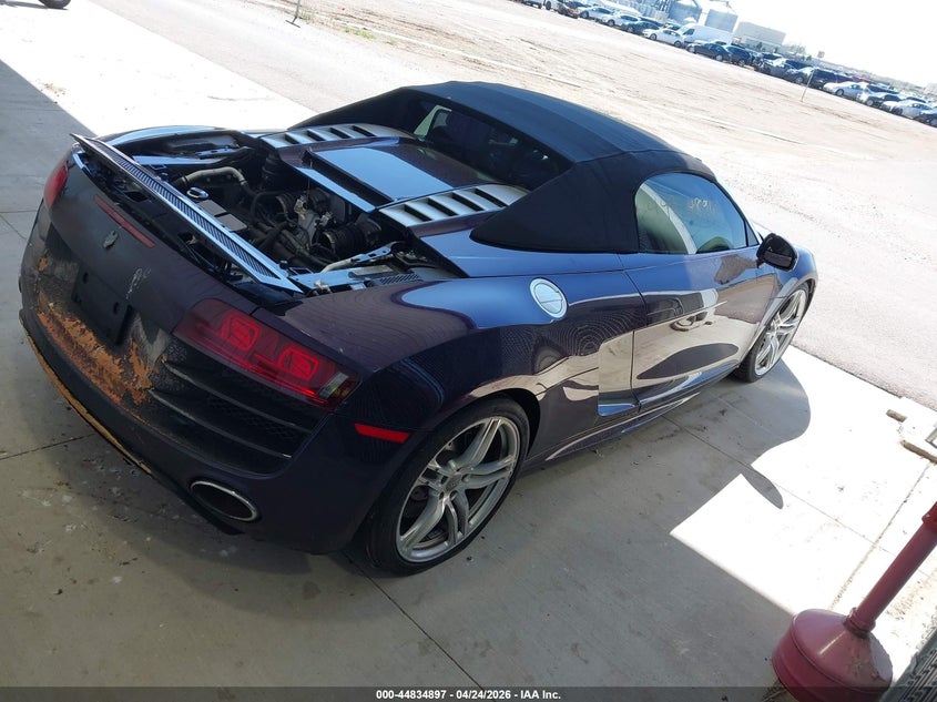 Vin: wuavnafg9bn000475, lot: 45332195, audi r8 5.2 20114