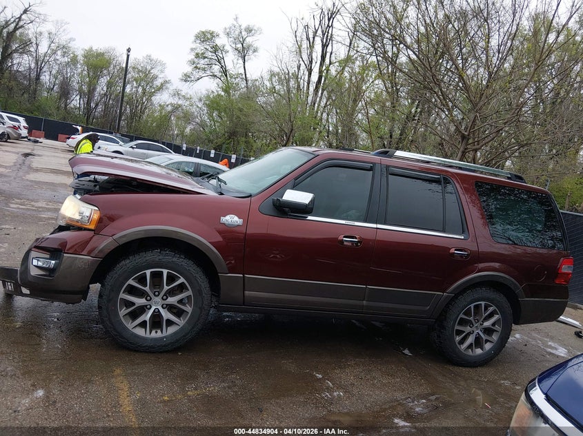 2015 Ford Expedition 3.5 King Ranch Red Lot 111044834904 Vin 1FMJU1JT5FEF16465