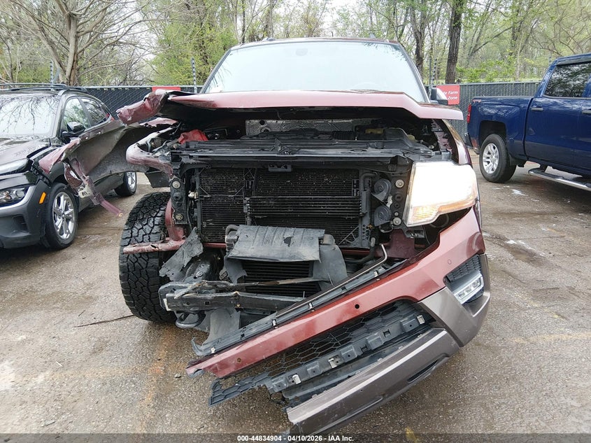 2015 Ford Expedition 3.5 King Ranch Red Lot 111044834904 Vin 1FMJU1JT5FEF16465