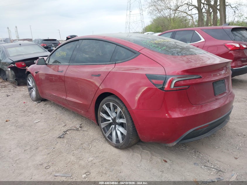 2024 TESLA MODEL 3 ELECTRIC(VIN: 5YJ3E1EB7RF825997
