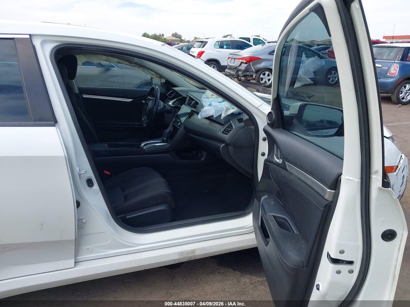 2018 Honda Civic 1.5 Ex-T white Lot 111044835007 Vin JHMFC1F33JX041724