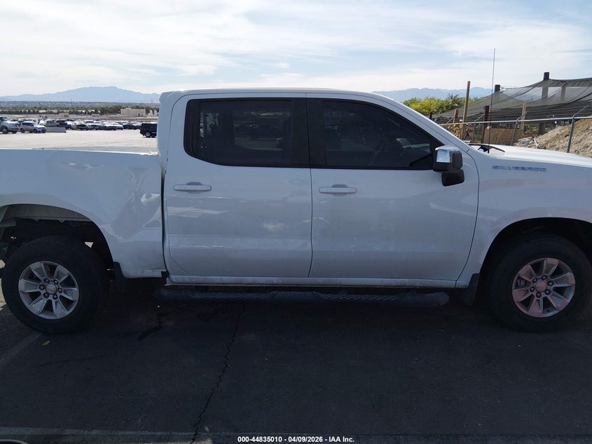 2022 Chevrolet Silverado 2.7 1500 2Wd Short Bed Lt white Lot 111044835010 Vin 1GCPACEK7NZ589123