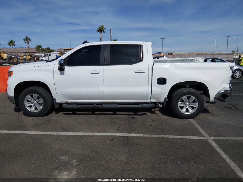 2022 Chevrolet Silverado 2.7 1500 2Wd Short Bed Lt white Lot 111044835010 Vin 1GCPACEK7NZ589123