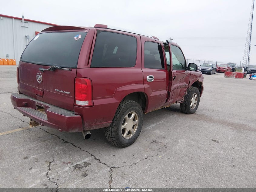 2004 Cadillac Escalade Standard VIN: 1GYEK63N84R249460 Lot: 44835081