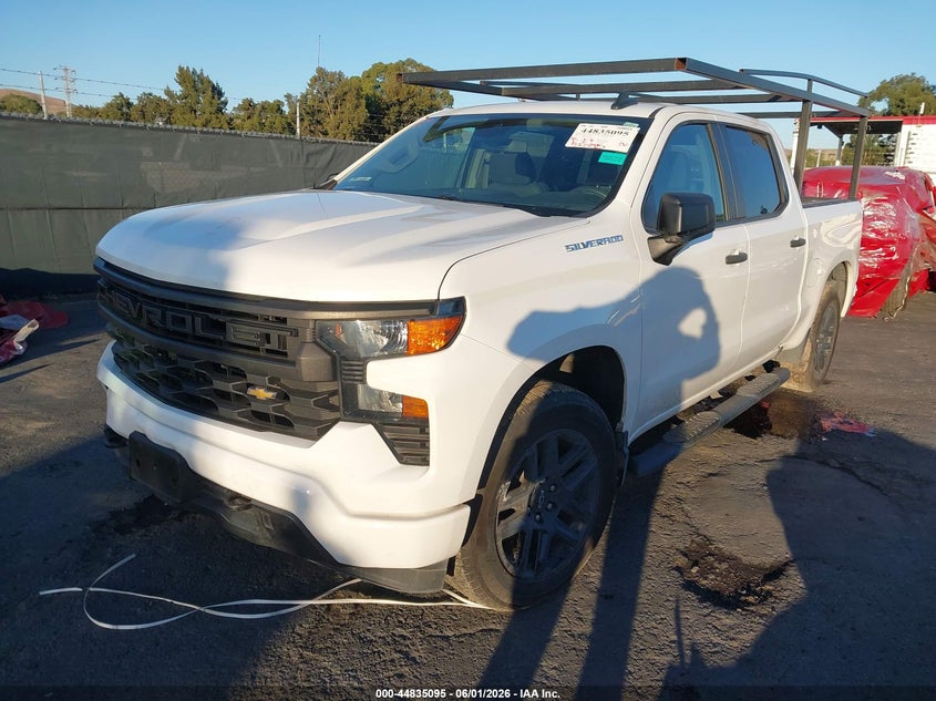 2023 Chevrolet Silverado 1500 2wd  Short Bed Custom 3GCPABEK0PG122493 photo 1