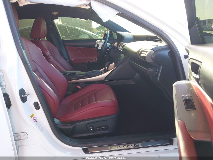 JTHBF1D26F5067818 2015 Lexus Is 2.5 Is 250 white