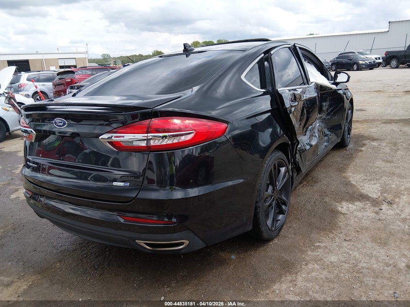 2020 Ford Fusion 2.0 Titanium black Lot 111044835181 Vin 3FA6P0D95LR136505
